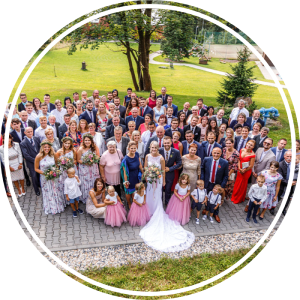 Svatební fotograf Ostrava - Skupinové fotografie